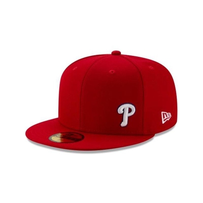 Sapca New Era Philadelphia Phillies MLB Flawless 59FIFTY Fitted - Rosii